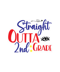 Obraz premium back to school t shirt design