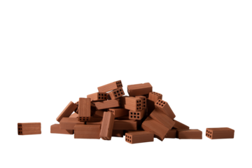 Demolished brick wall. business failure and breakdown concept