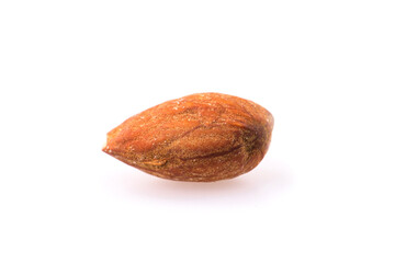 Almonds isolated on white background