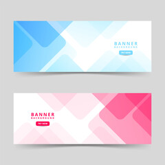 Fototapeta premium banner background. full color, gradation, collection set