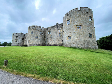 A view of Chirk Castle in North Wales