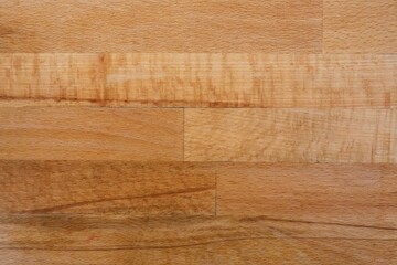 Wooden background. Wooden cutting board. Top view.