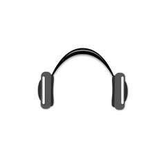 illustrazione di cuffie audio senza filo su sfondo trasparente