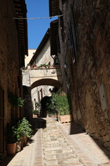 Fototapeta na wymiar Holidays in Spello, Umbria Italy