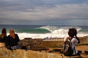 Cabo Raso surf sessions in Cascais