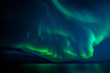 Northern Lights over East Greenland