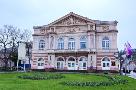 City theater of Baden-Baden in Baden-Wurttemberg, Germany