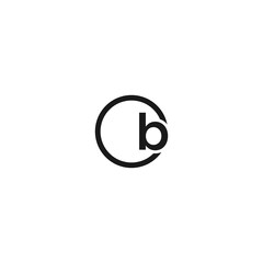 letter b logo vector design