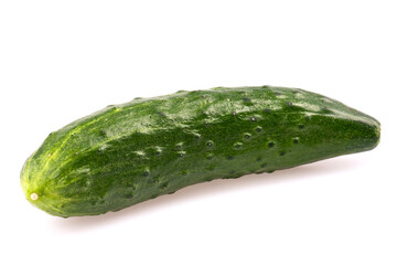 Cucumber on a white background