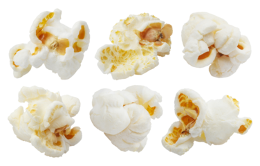 Delicious popcorn set cut out