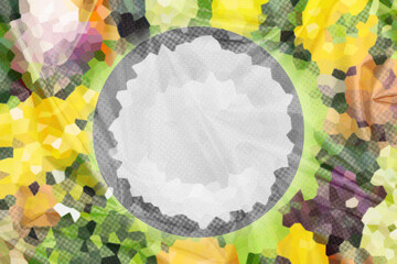 Abstract Low poly crystal background. Polygon design pattern. Low poly illustration, low polygon background. Banner template. 3D Illustration