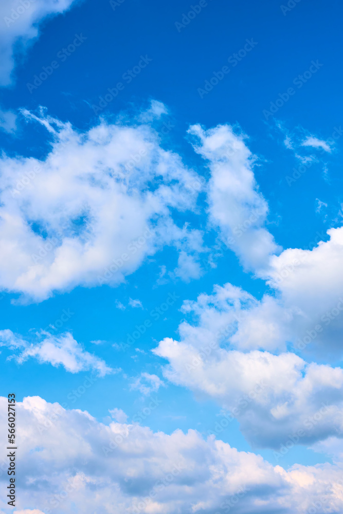 Wall mural clouds in the blue sky - cloudscape