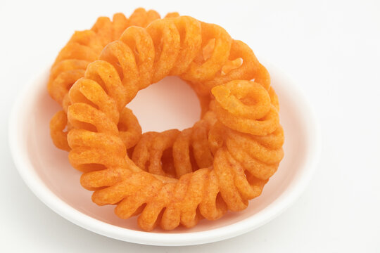 Indian Mithai Imarti Also Called Amitti, Amriti, Emarti, Omritti, Jahangir, Jhangiri, Jaangiri Is Spiral Jalebi Like Mithai Enjoyed On Holi, Diwali, Rakshabandhan, Janmashtami, Navaratri, Puja, Rakhi