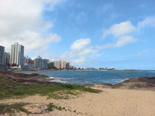 Praia das pelotas e Praia da Areia Preta , Guarapari Vitória, Espirito Santo, Brasil