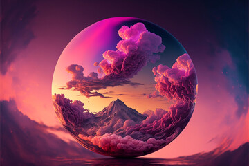  Magic sphere - abstract