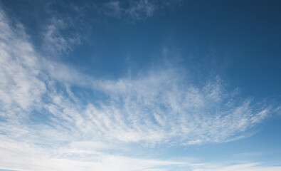 blue sky with clouds