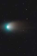 Comet C/2022 E3 ZTF in the night sky.