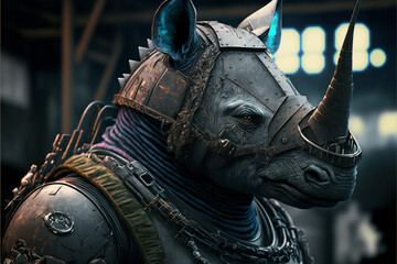 Rhino Soldier 