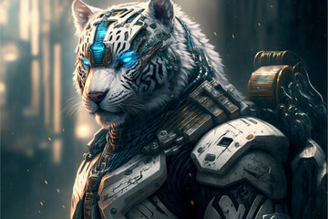 white tiger soldier
