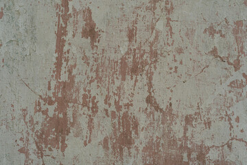 White grunge rusty metal scratched surface. Old rusty white metal background