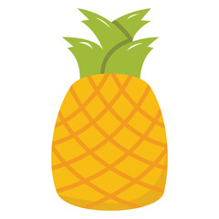 pineapple vector illustration design element