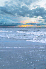 waves on the beach, sea, ocean, landscape 