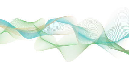 Abstract wave background 