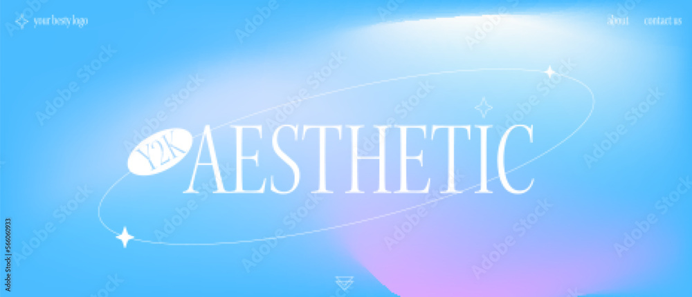Poster y2k_gradient_background