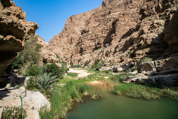 Wadi Shaab, nature of Oman