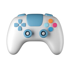 3D Game Controller © Maker Mockup