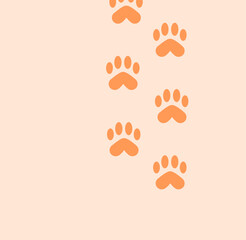 cat paws free design ilustration