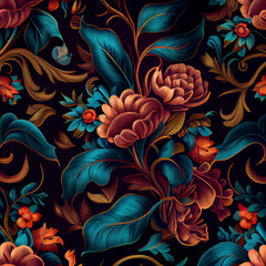 Floral pattern to expand your mind generative ai