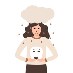 Female Character Depression, Stress. Something seems to be missing inside