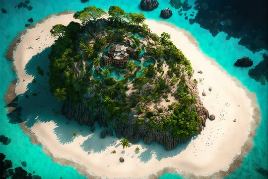 the brando resort island, beautifull place, insanely detailed and intricate