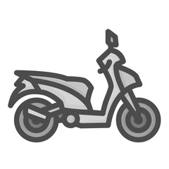 Obraz na płótnie Canvas motorcycle icon
