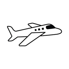 Fototapeta na wymiar Airplane icon vector design template
