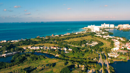 Fototapeta premium view of the city