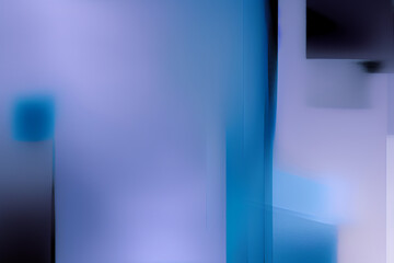 abstract blue background - generative ai illustration