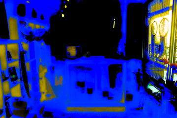 abstract background with splashes