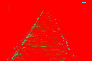 abstract christmas tree