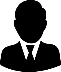 Businessman icon vector trendy style illustration on white background..eps