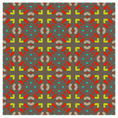 Fototapeta na wymiar Abstract ethnic rug ornamental seamless pattern.Perfect for fashion, textile design, cute themed fabric, on wall paper, wrapping paper, fabrics and home decor.