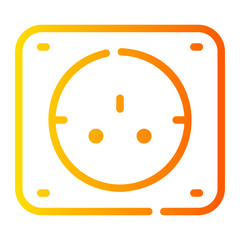 socket gradient icon