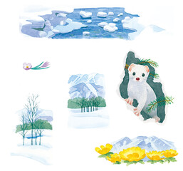 2月イメージイラスト