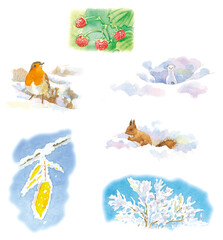 2月イメージイラスト