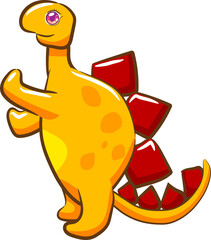 Dinosaur png graphic clipart design