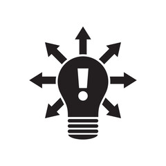 Restructuring idea icon, simple style