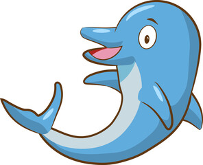 Dolphin png graphic clipart design