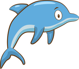 Dolphin png graphic clipart design
