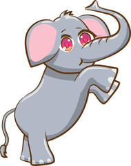 Elephant png graphic clipart design